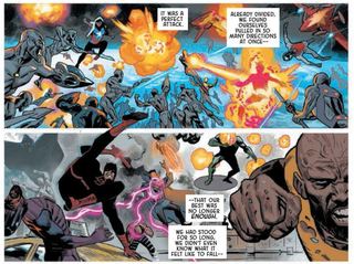 Illustration for article titled Captain America is a fascist, Batman has shitty Watchmen crossover in DC and Marvel’s latest insults
